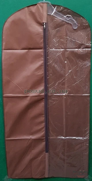 Фото товару «Чохол для одягу 60 × 140 «Brown», 46167-RO»