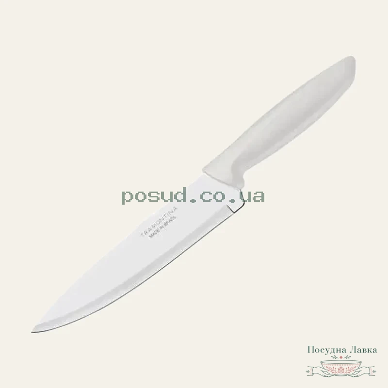 Ніж Tramontina PLENUS grey, 178 мм CHEF, 23426/037