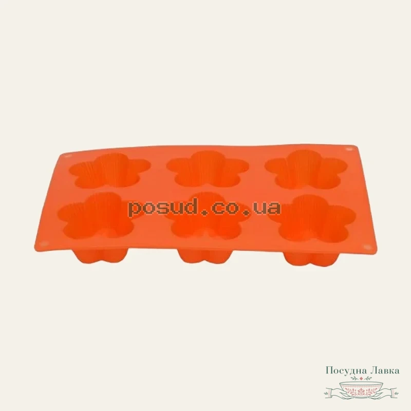 Форма силіконова A-Plus Квіти 27 × 17 × 3,5 см (1913С)