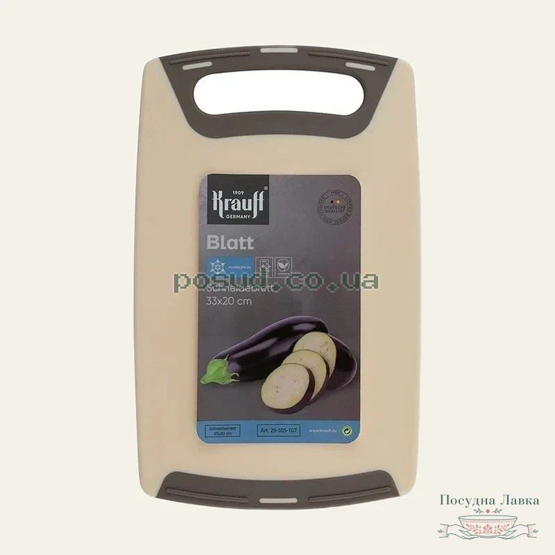 Фото товару «Дошка Krauff Blatt 29-305-106 пластикова обробна, 25 × 15 × 0,8 см»