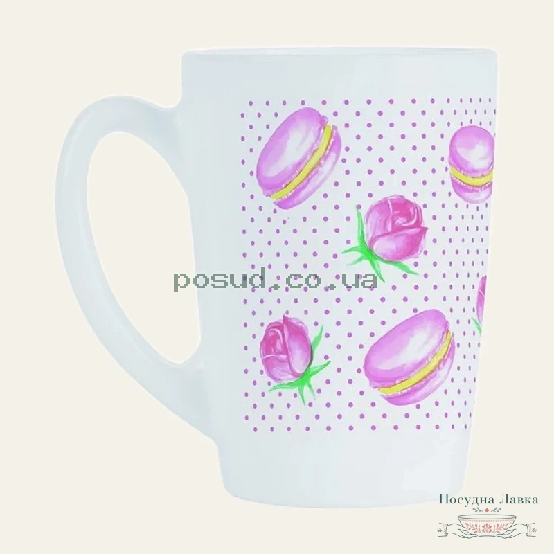 Фото товару «Кухоль Luminarc New Morning Rose Macaroons, 320 мл, Q0567»