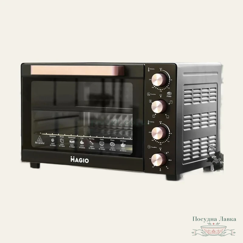 Фото товару «Електрична піч Magio MG-250, 45 л, 2000 Вт, конвекція, механічне керування»
