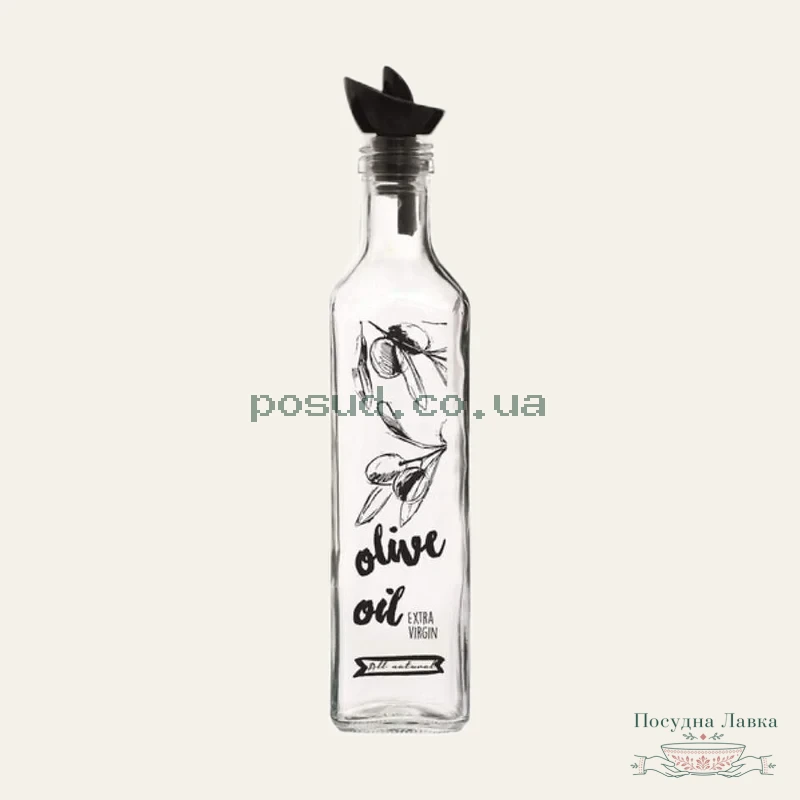 Фото товару «Пляшка для олії Herevin Oil&Vinegar Bottle-Olive Oill / 0,5 л, 151135-075»