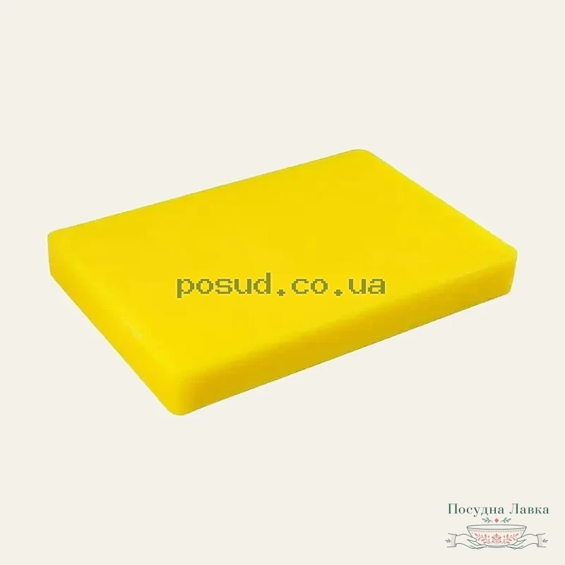 Дошка Empire обробна пластикова жовта 44 × 30 × 5 см, 2555-E