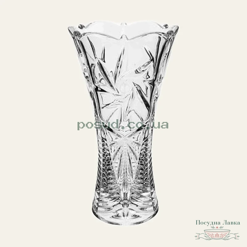 Фото товару «Ваза Bohemia Pinwheel Nova 6164, кришталева, 25 см»