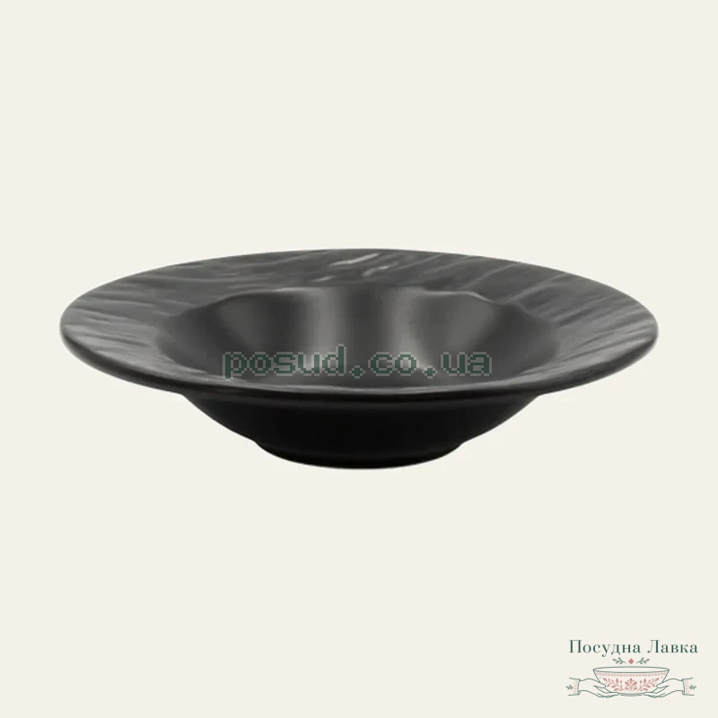 Миска Milika Siana Black супова керамічна 20 см, M0440-TRSC241006-80SP-B