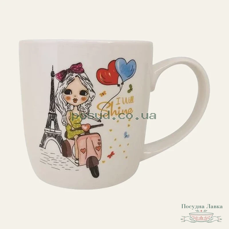 Фото товару «Чашка Limited Edition MISS PARIS B, 280 мл»