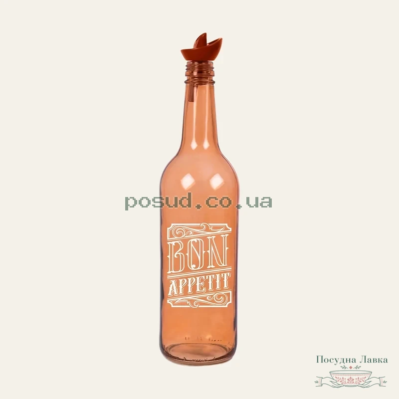 Фото товару «Пляшка для олії Herevin Gold Rose / 0,75 л, 151144-145»