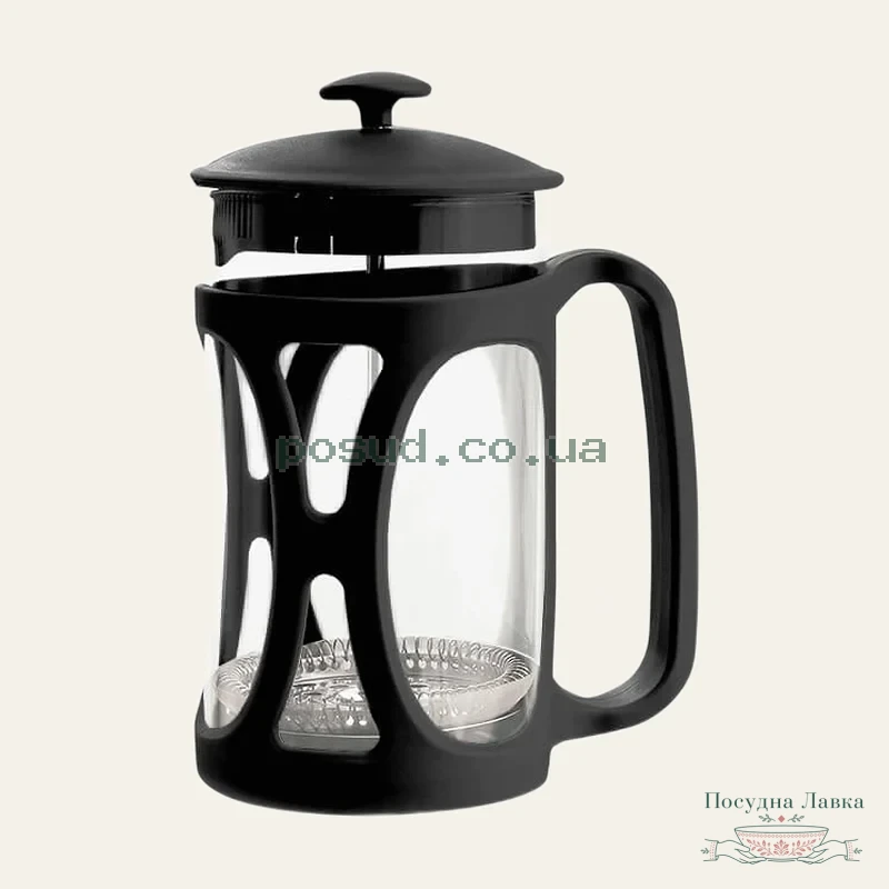 Фото товару «Заварник Maestro 1663-1000-BLACK-MR, прес, кава, чай»