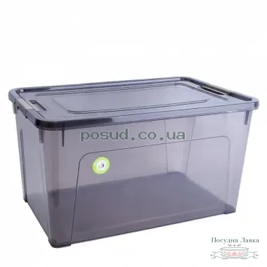 Фото товару «Контейнер універсальний «Smart Box» Practice 7,9 л 32 × 24 × 14 см (прозорий, оливковий), 123083»