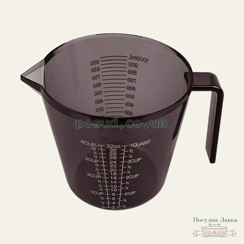 Фото товару «Склянка мірна 1 л Maestro MR-1740-1000»