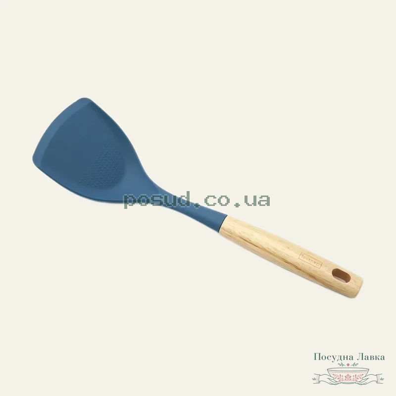 Лопатка Lessner 10294, силіконова з дерев’яною ручкою, 35,5 см