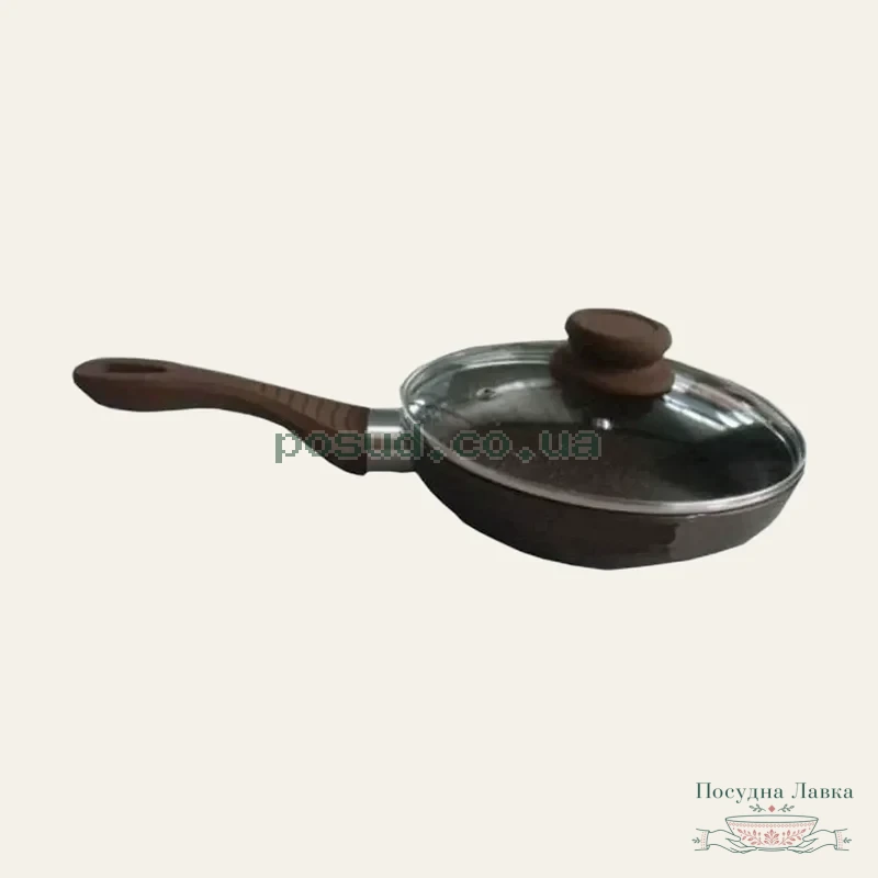 Сковорідка Lessner Chocolate Line, алюмінієва з антипригарним покриттям, Ø 26 см 88364-26